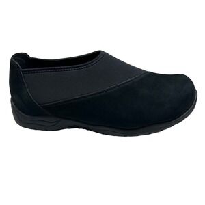 Barefoot Freedom by Drew Amora Black Leather Slip On Shoes 11 WW 13380-99 Mens